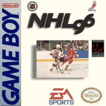 Cover NHL Hockey '96 for Game Boy